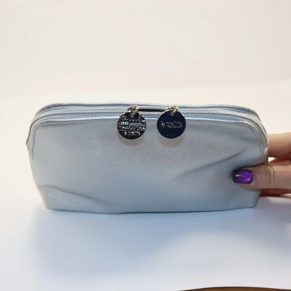 La Prairie Silver Makeup Cosmetic Bag – Free Gift‎ With Purchase